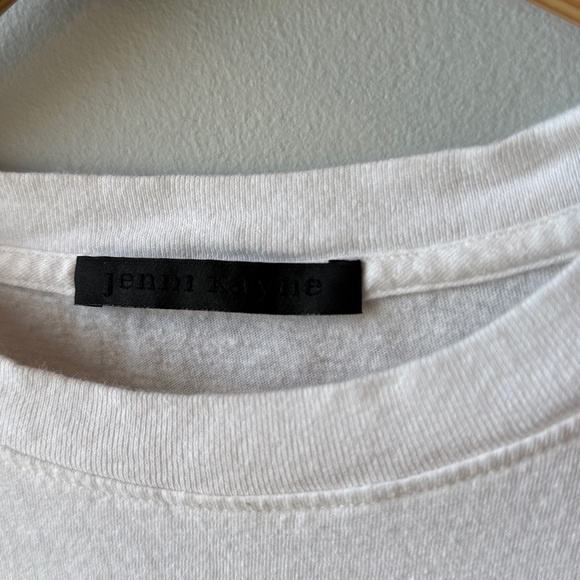 Jenni Kayne White Boxy Pocket Tee - Picture 5 of 6